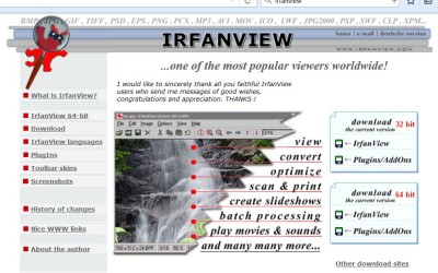 Irfanview – Bulk Image Re-sizing